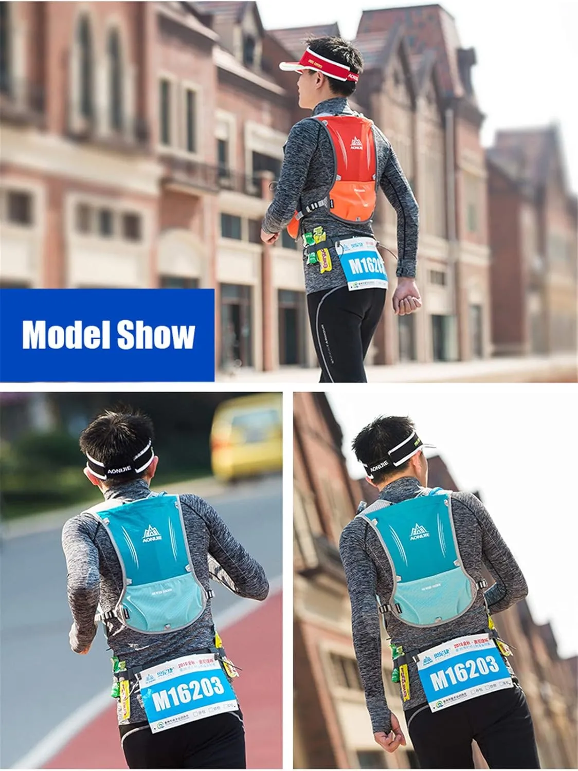 5L Lightweight Running Backpack Outdoor Sports Trail Racing Marathon Hiking Fitness Bag Hydration Vest Pack