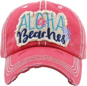 Aloha Beaches Women's Vintage Baseball Hat