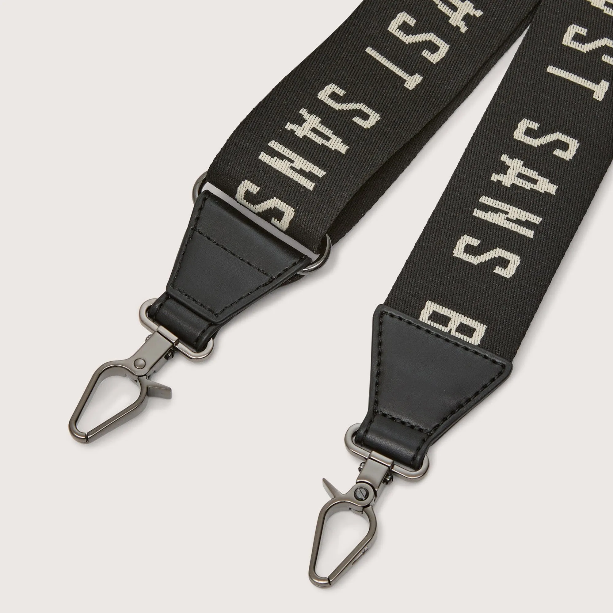 Barricade Bag Strap - Noir   Gunmetal