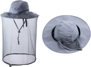 Bee Keeper Beekeeping Veil Hat face Covering Costume Fly Hornet Insect Bug Mosquito mesh Cap