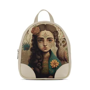 Beige O Mini Backpacks Child Guard