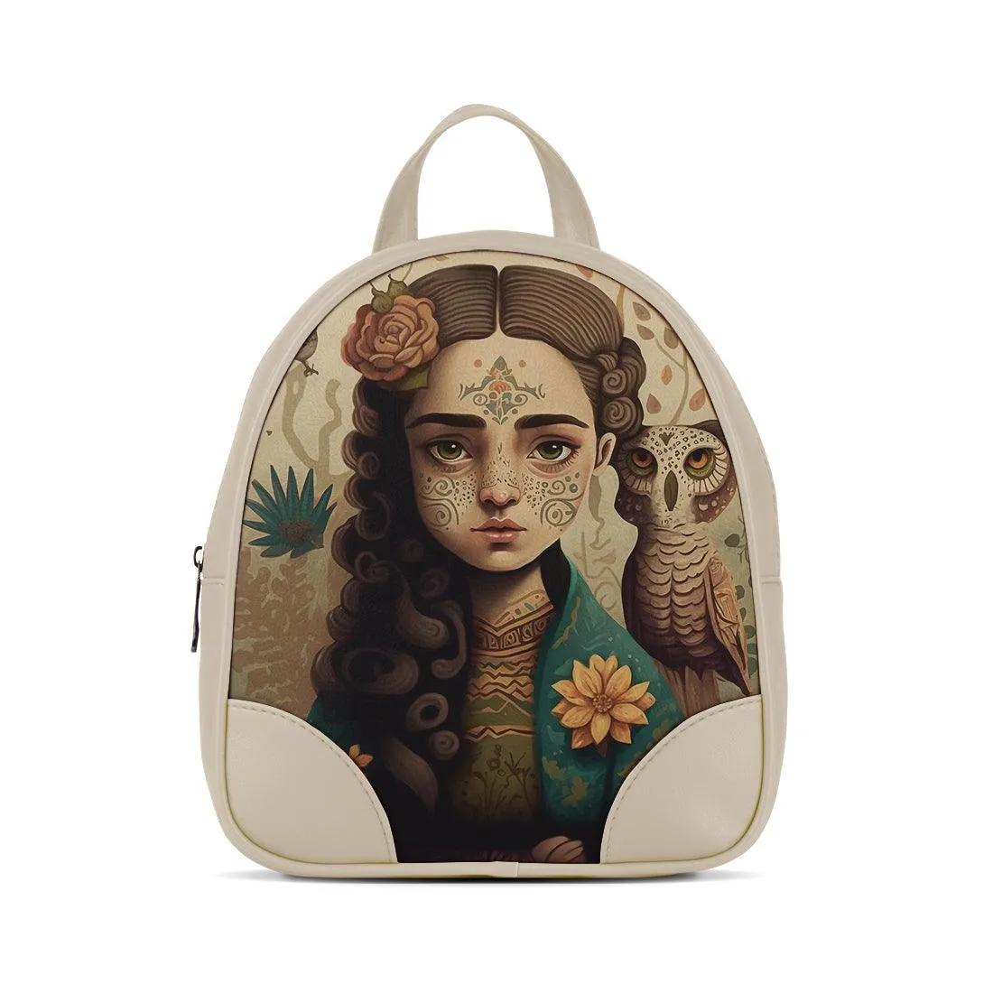 Beige O Mini Backpacks Child Guard