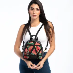 Black Mini Backpack Watermelon