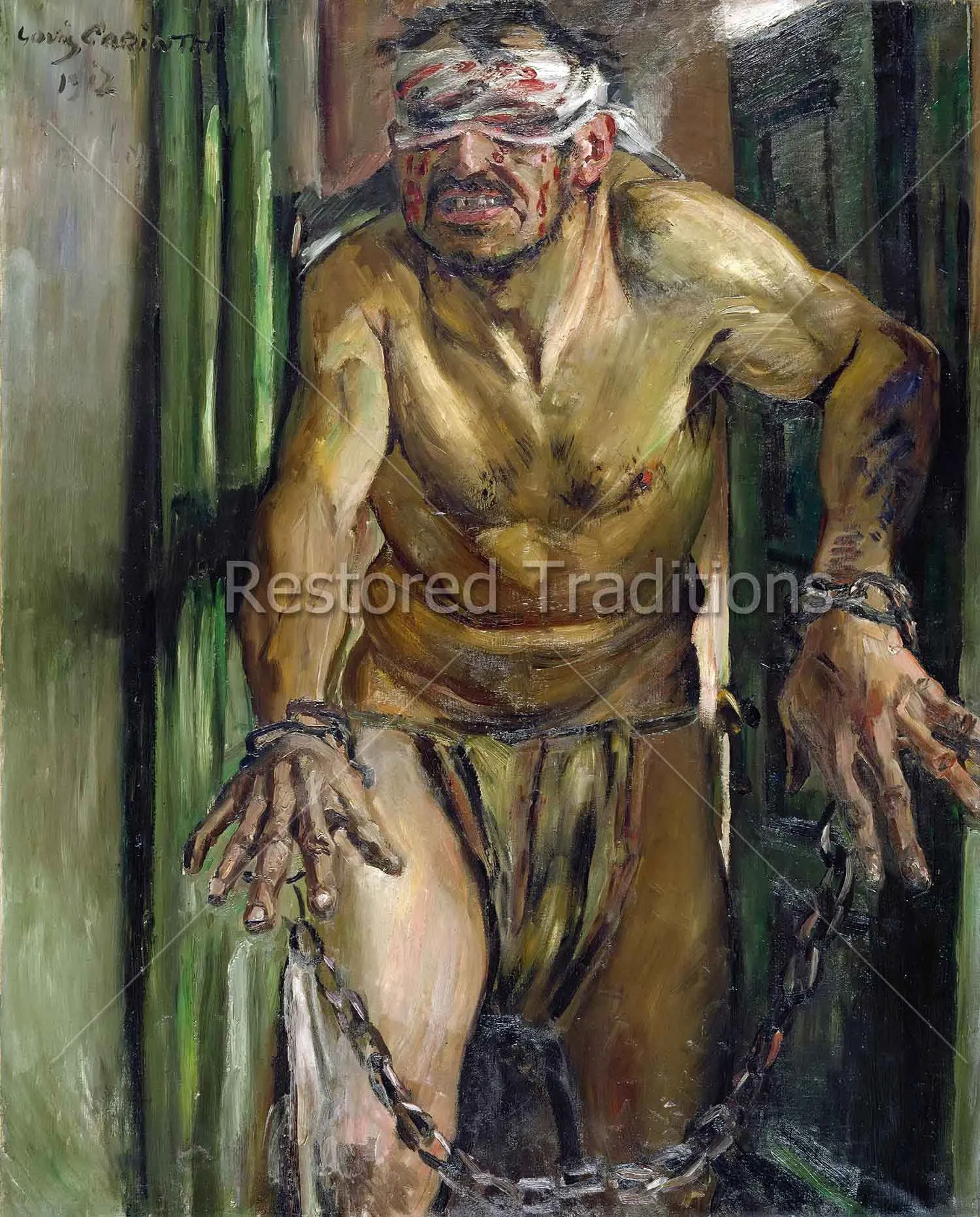 Blinded Samson – Corinth