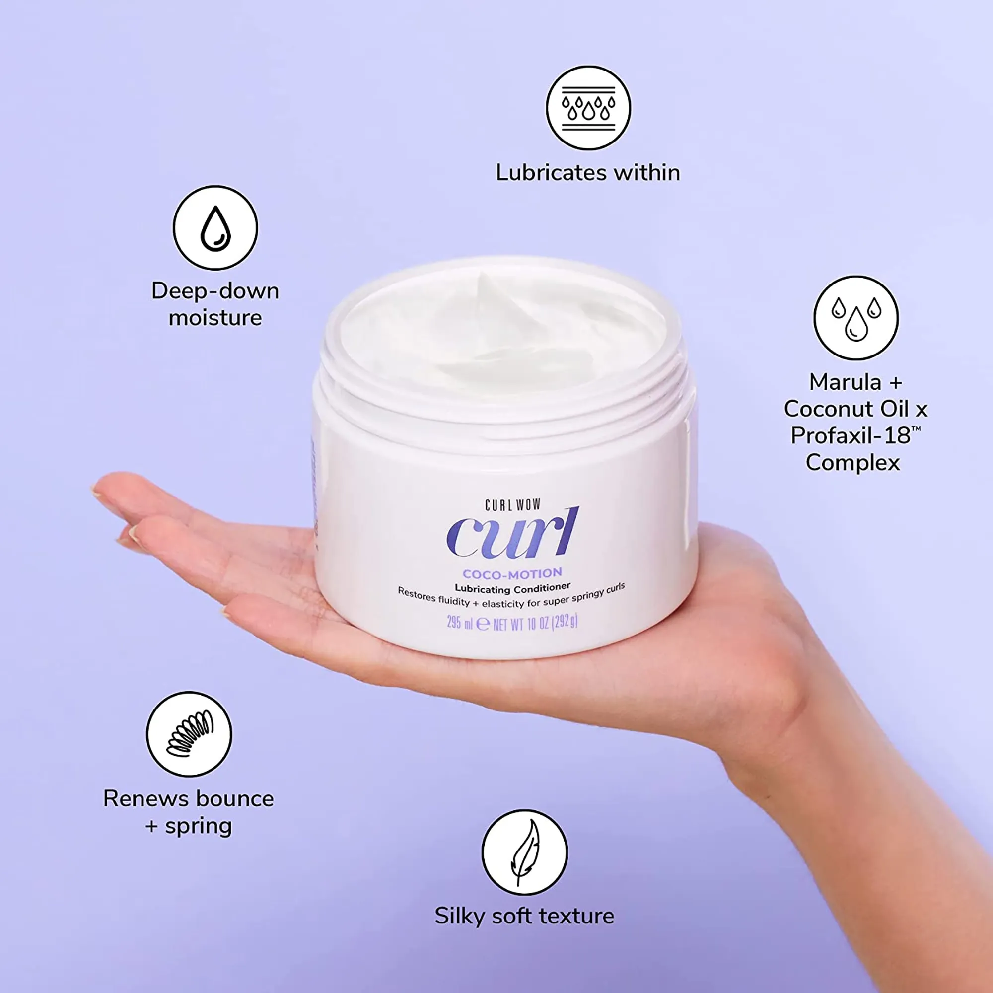 Color Wow Curl Wow COCO-MOTION Lubricating Conditioner