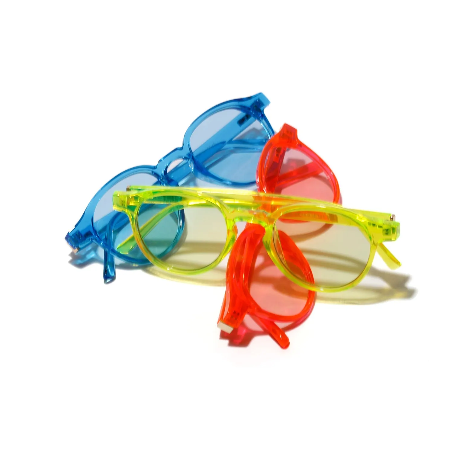 Colorful Candy-colored Sunglasses.