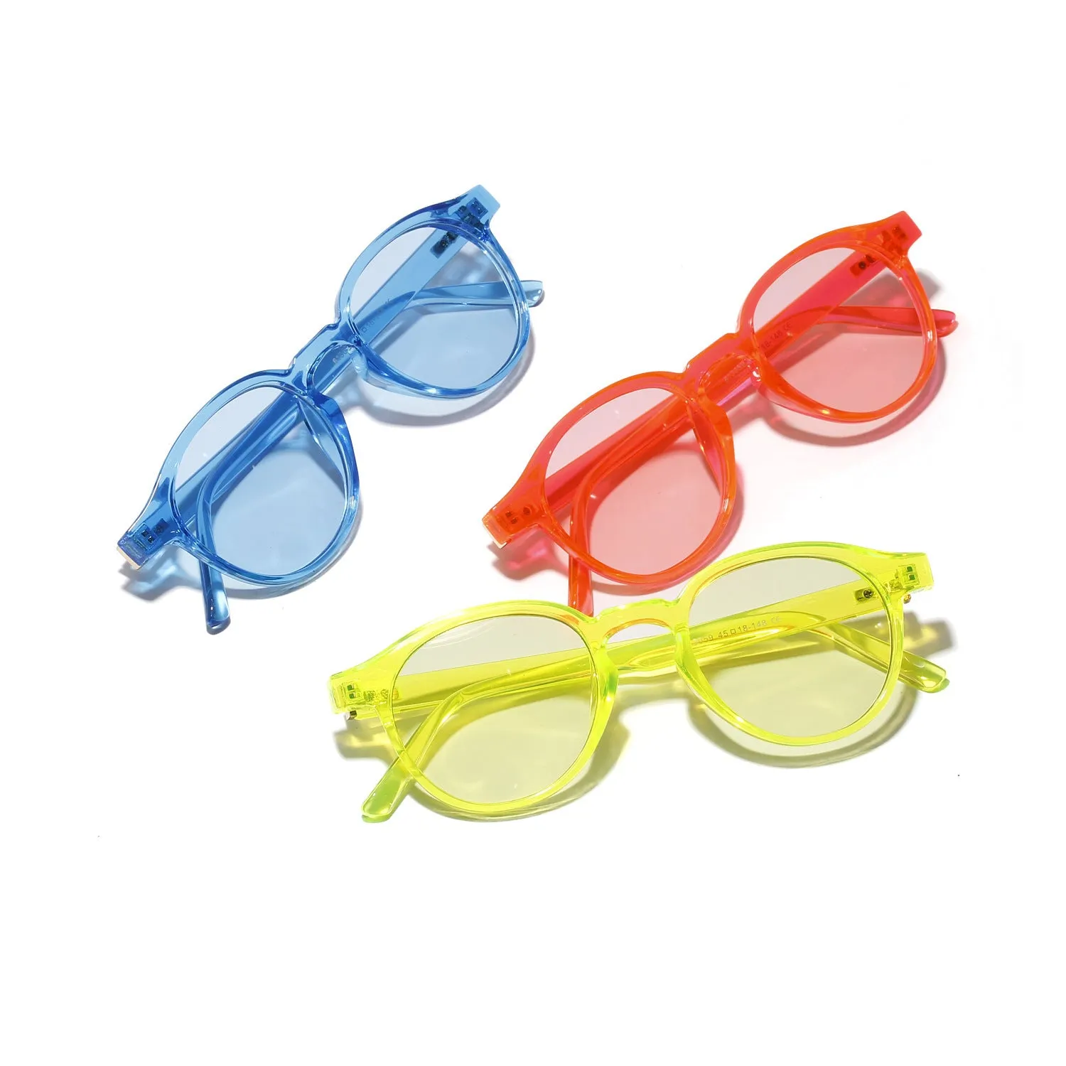 Colorful Candy-colored Sunglasses.
