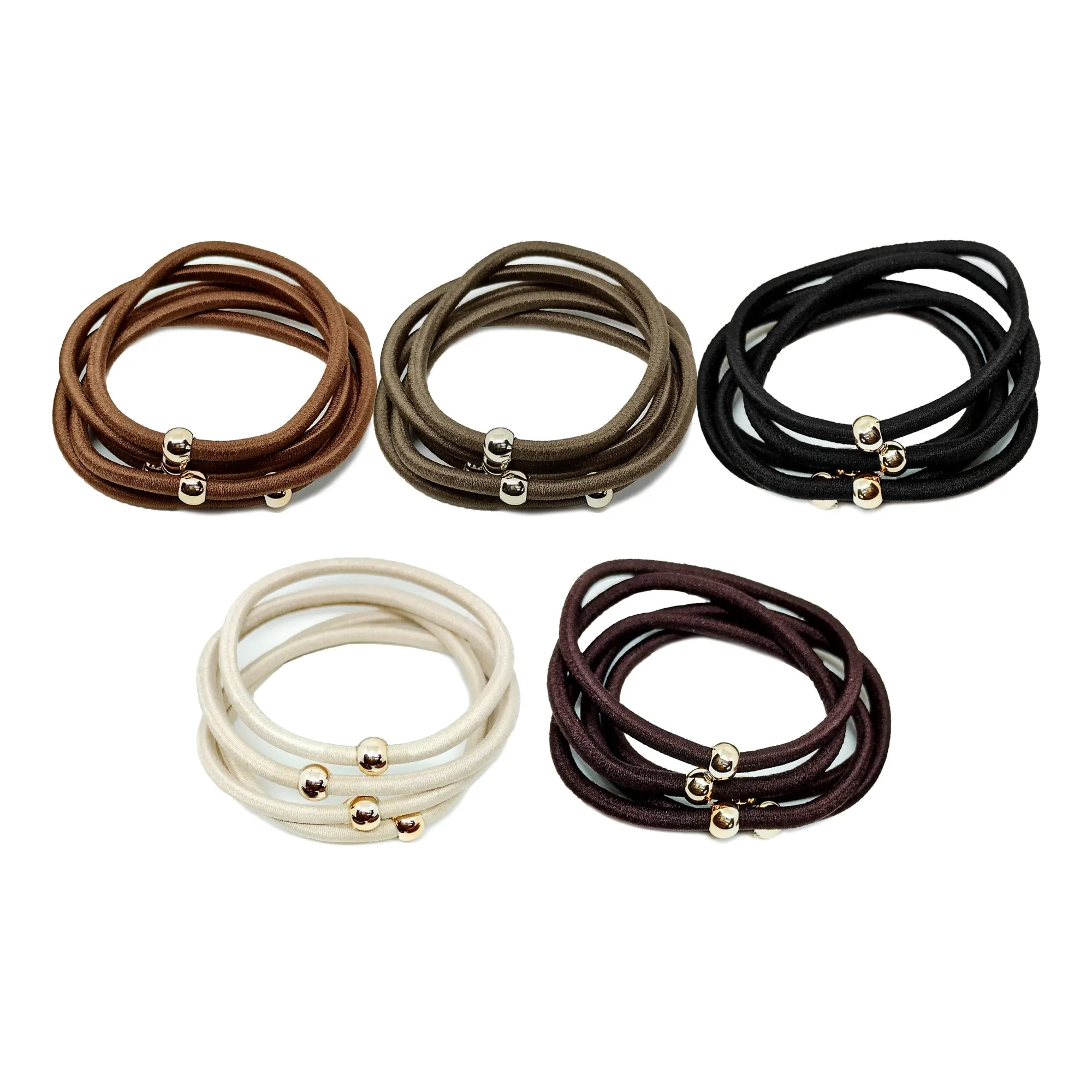 Comet Busters stretchable Rubber Bands, High Elastic Hair Ties for Girls and Women (HA133)