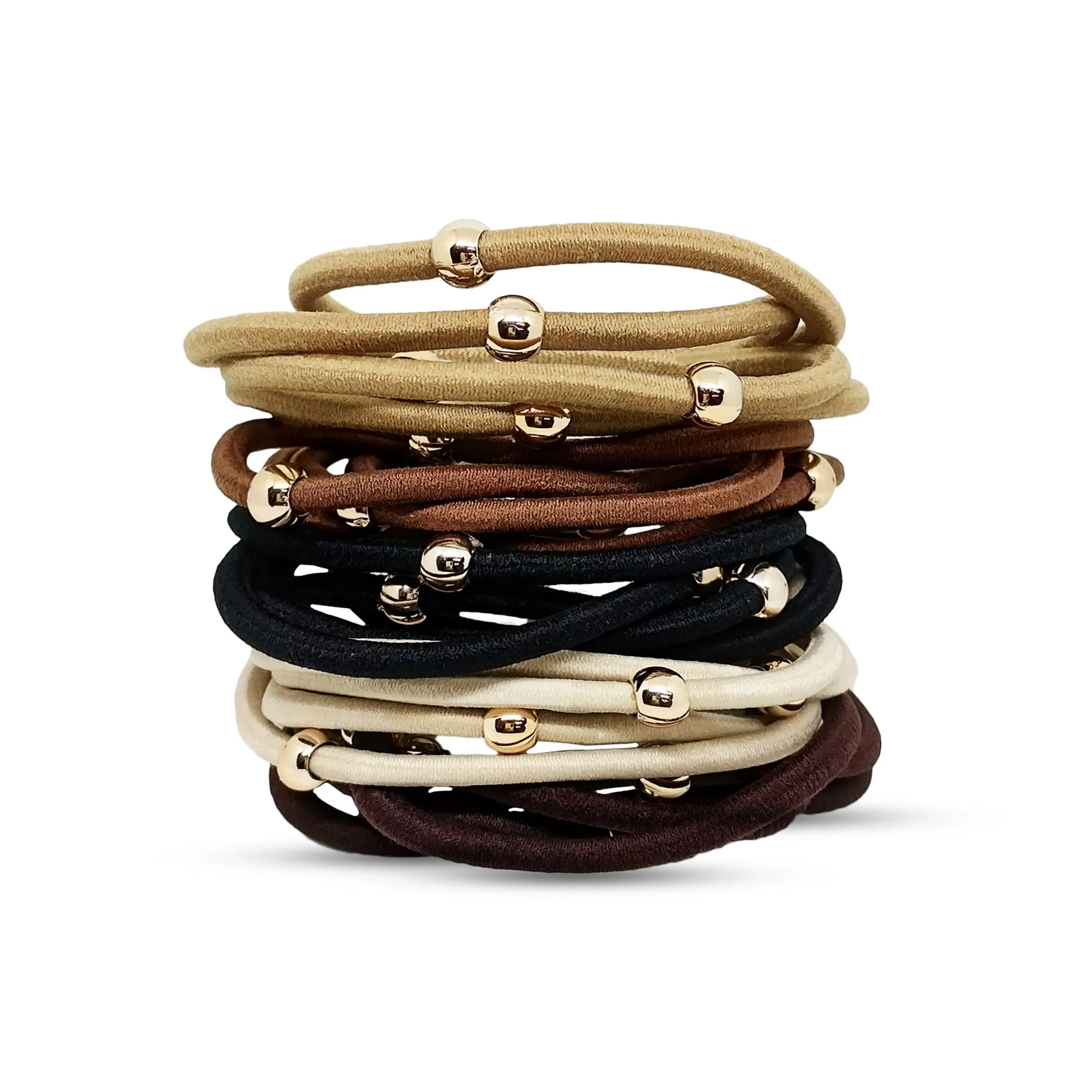 Comet Busters stretchable Rubber Bands, High Elastic Hair Ties for Girls and Women (HA133)