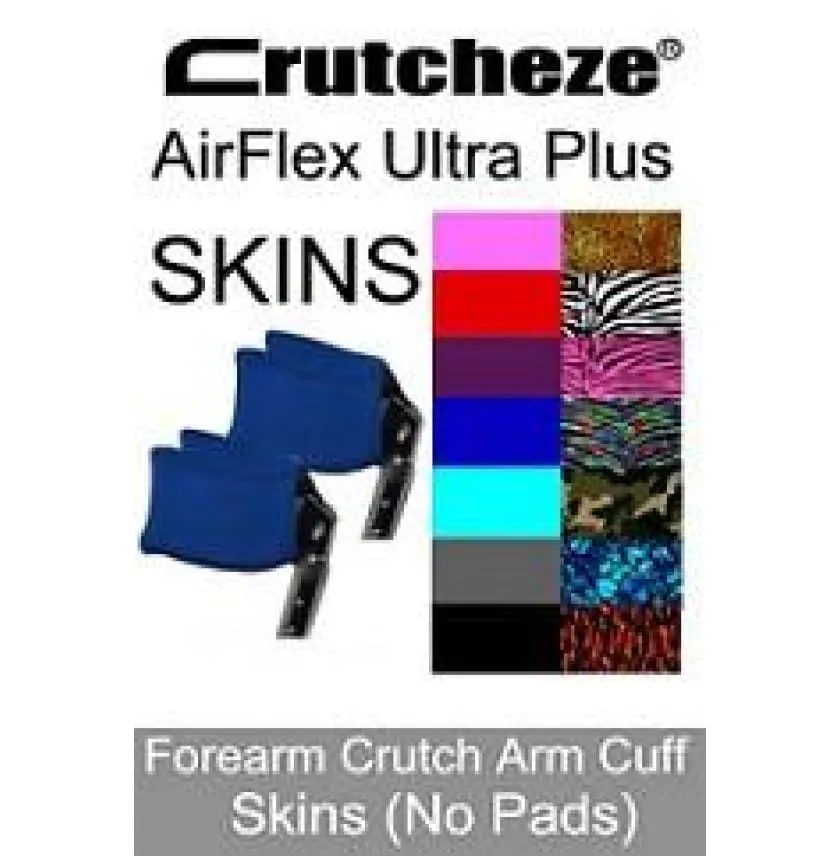 CRUTCHEZE FOREARM CRUTCH PAD COVERS