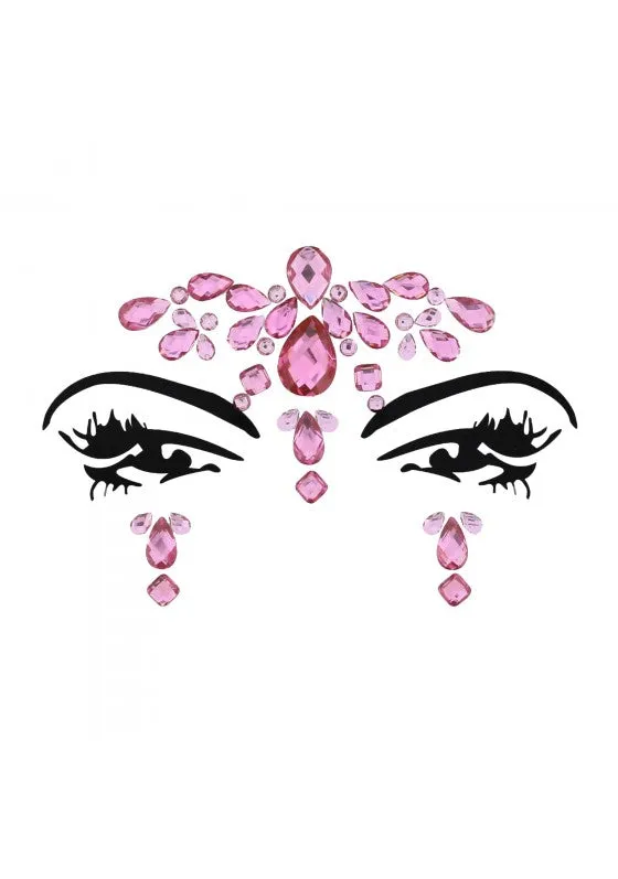Crystal Stone Face Gems / Jewels - Style H