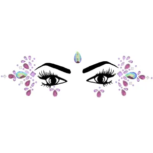 Crystal Stone Face Gems / Jewels - Style M