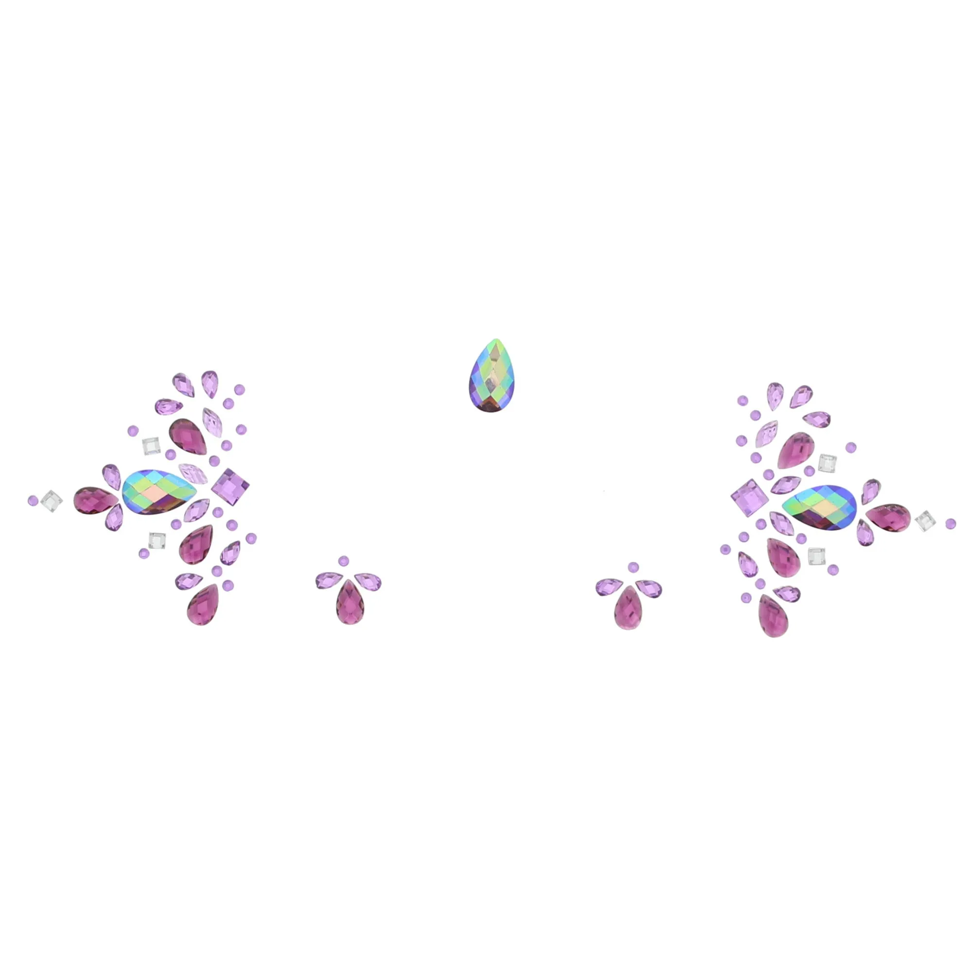 Crystal Stone Face Gems / Jewels - Style M