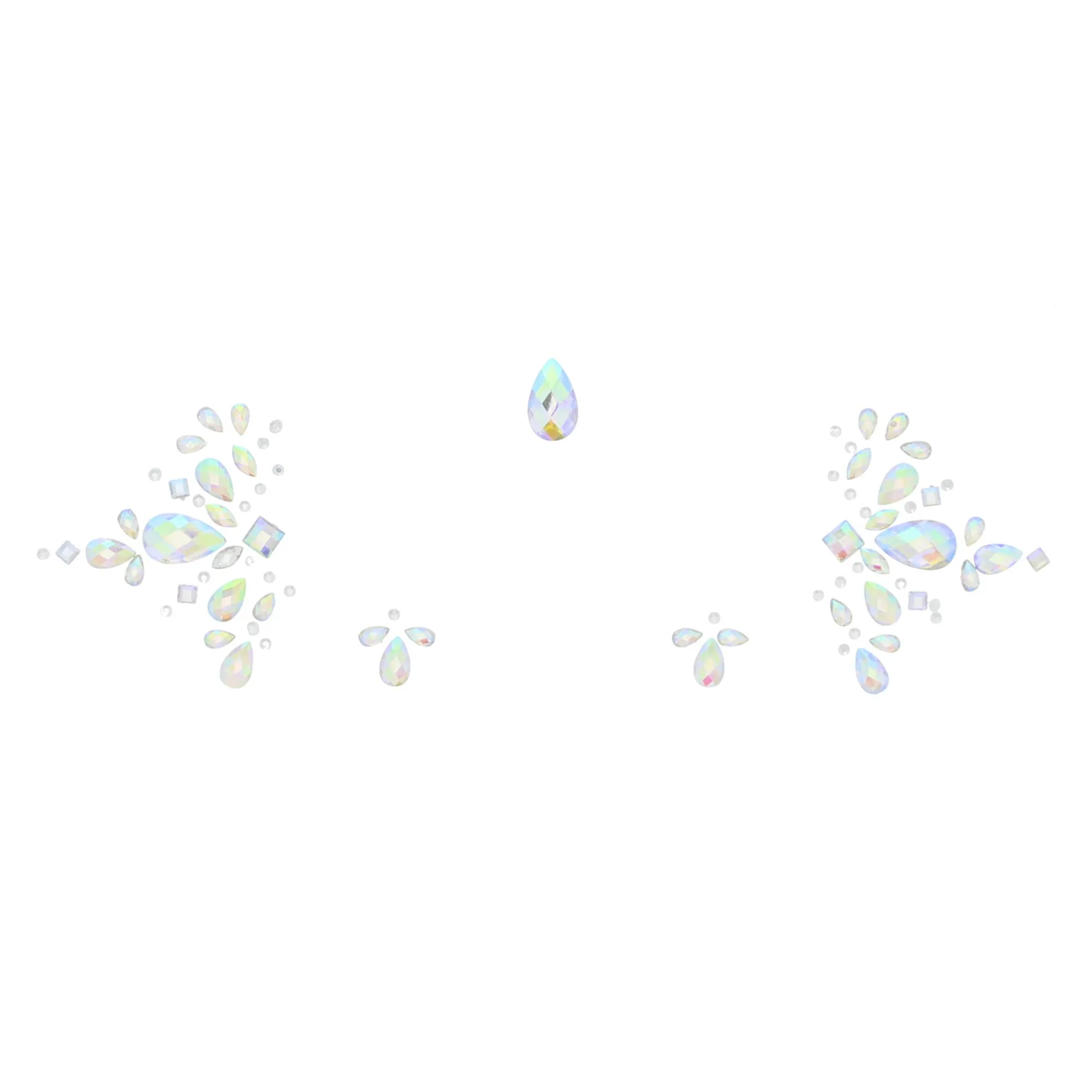Crystal Stone Face Gems / Jewels - Style M
