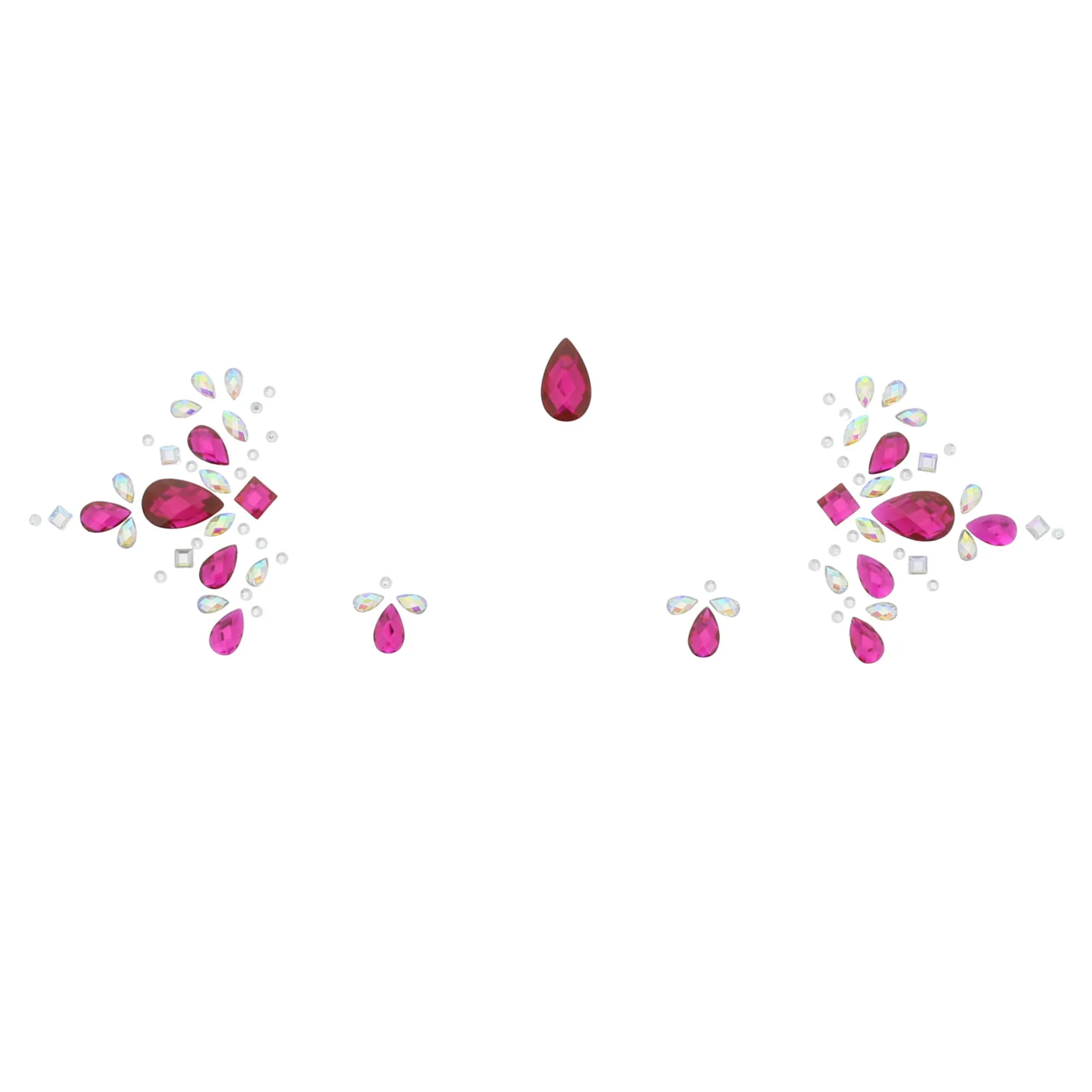 Crystal Stone Face Gems / Jewels - Style M