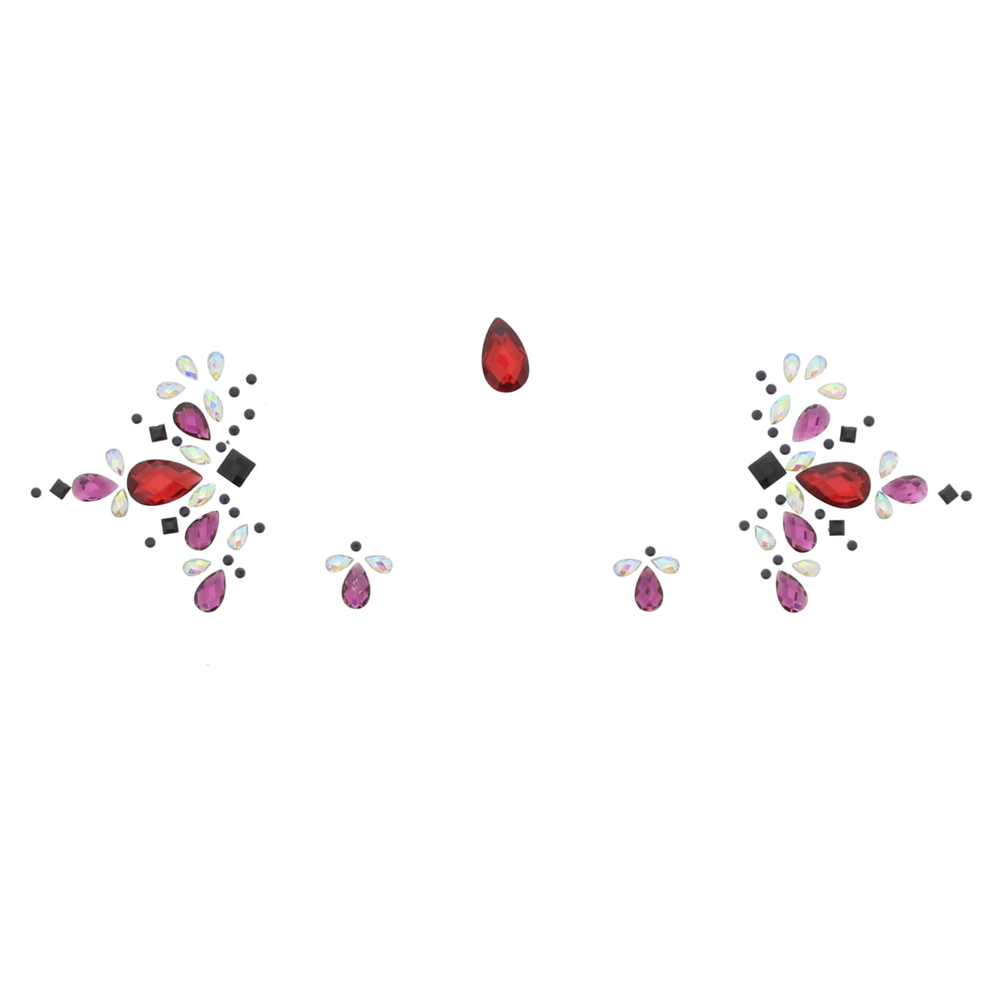 Crystal Stone Face Gems / Jewels - Style M