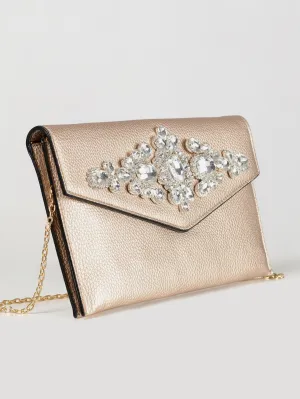 Diamante Embellished Clutch