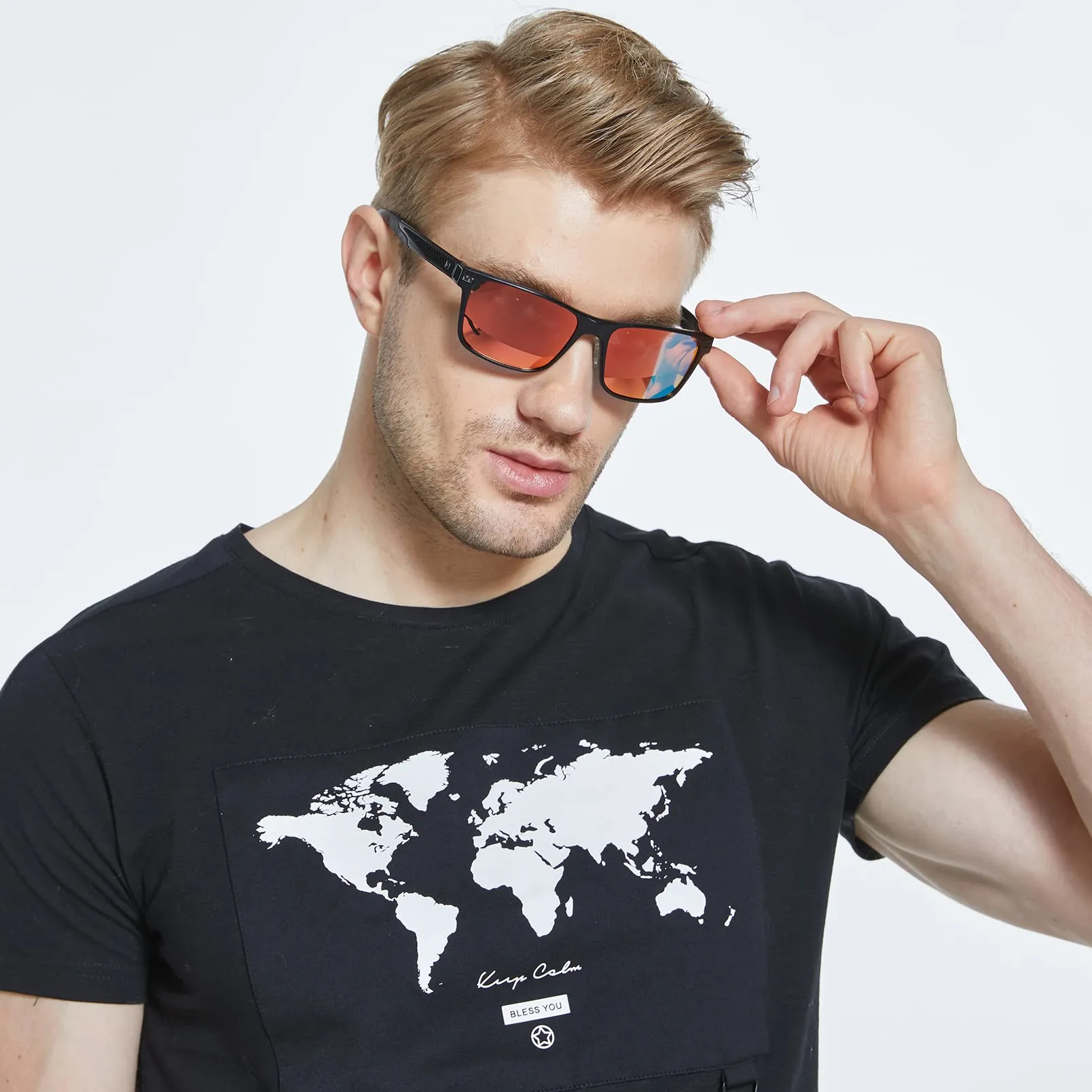 DUCO Polarized Sunglasses Sports Shades 100%UV Protection 8207