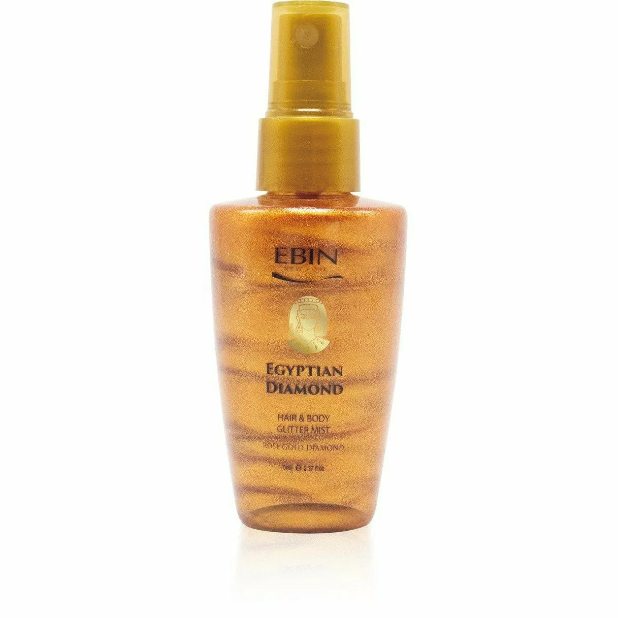Ebin New York: Egyptian Diamond Hair & Body Glitter Mist - Rose Gold