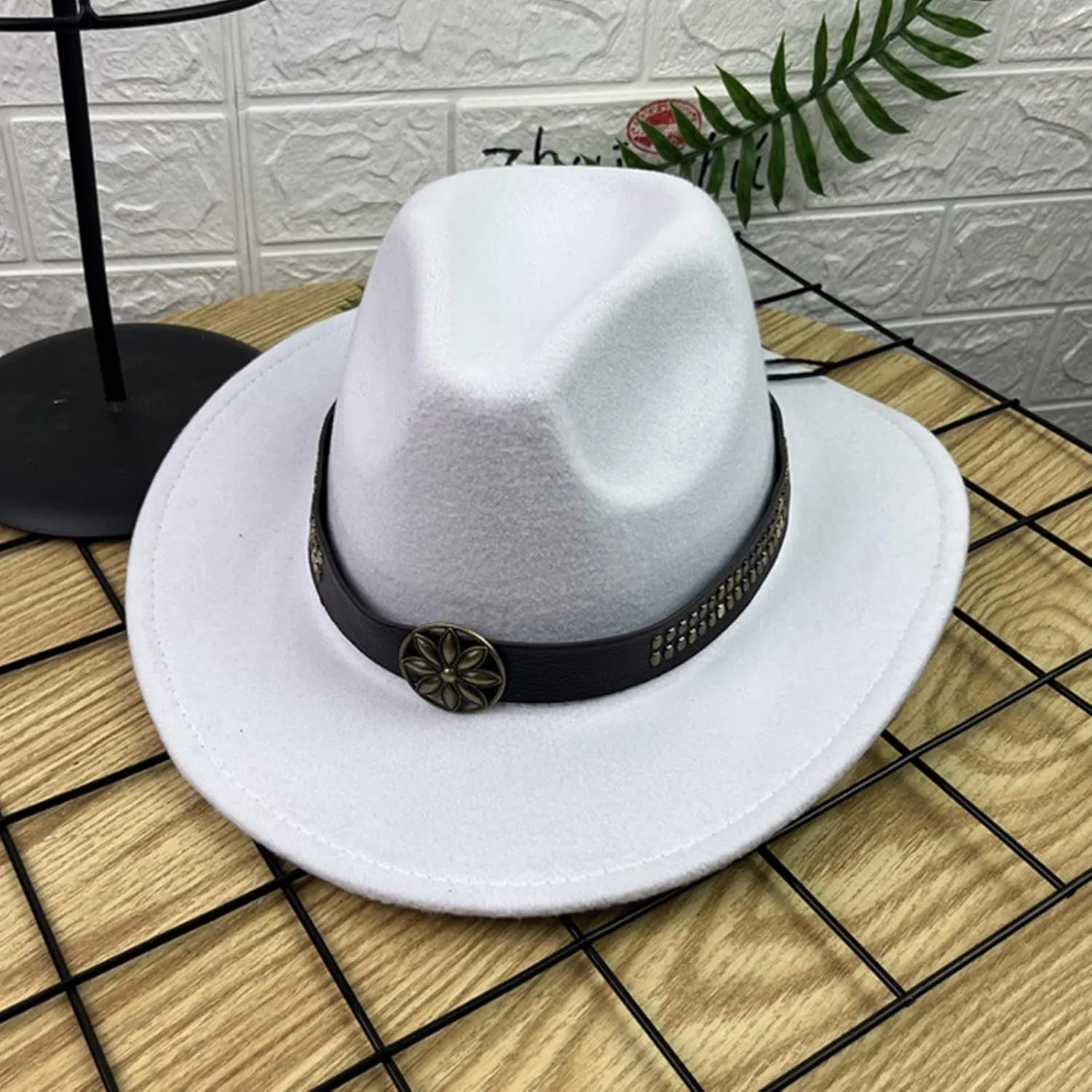 Fashionable Fedora Fedoras Men Wide for Women Dress Hat Women's and Hats Baseball Caps Hat Western