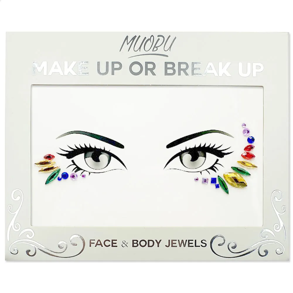 Festival Face Jewels & Gems Set - Parade