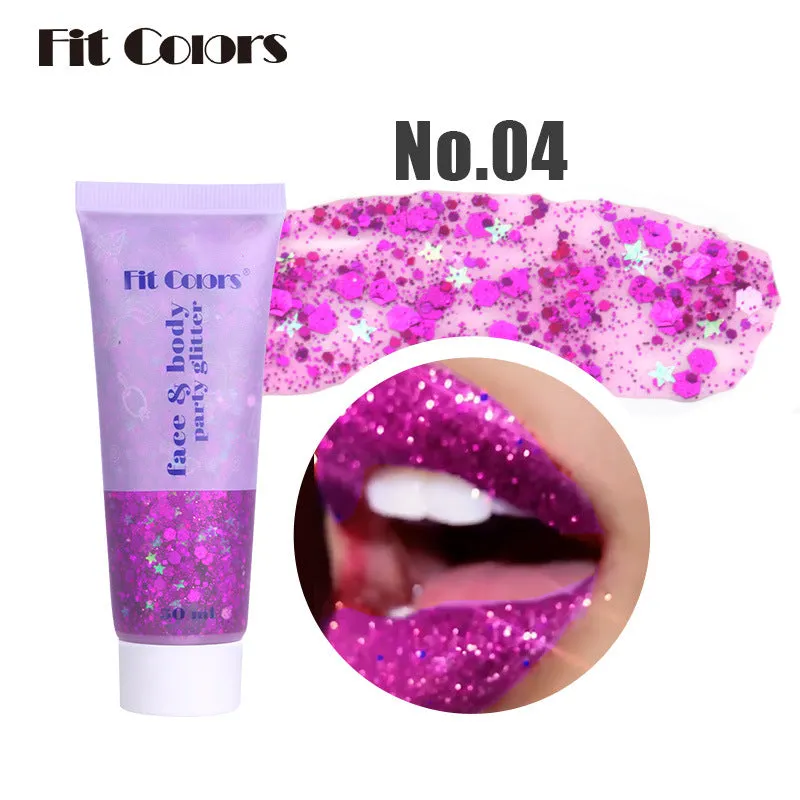 Fit Colors Face & Body Party Glitter