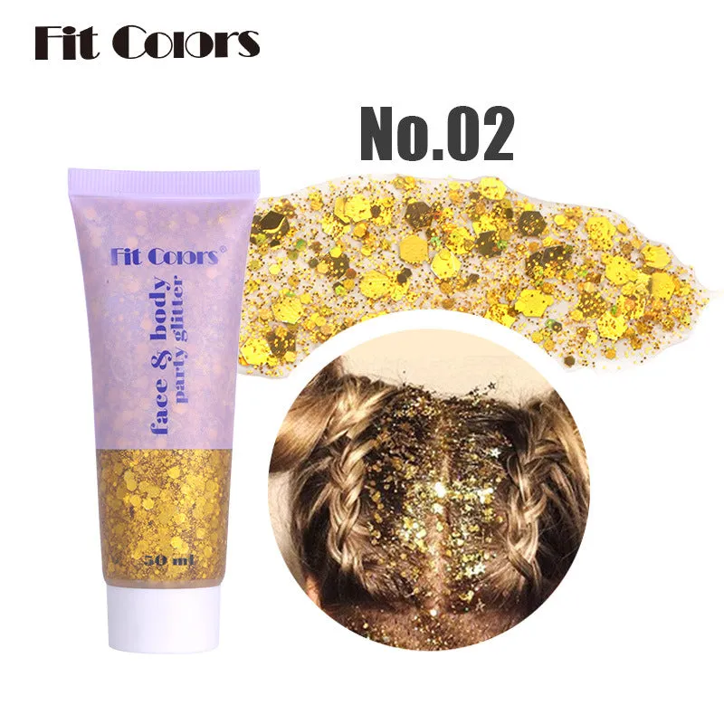Fit Colors Face & Body Party Glitter