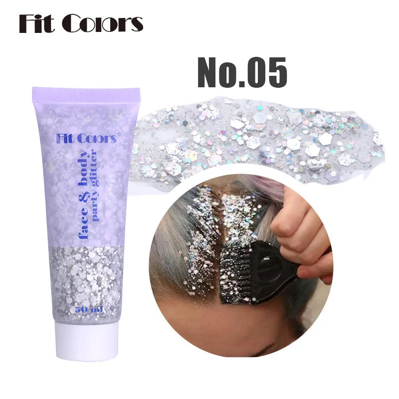 Fit Colors Face & Body Party Glitter