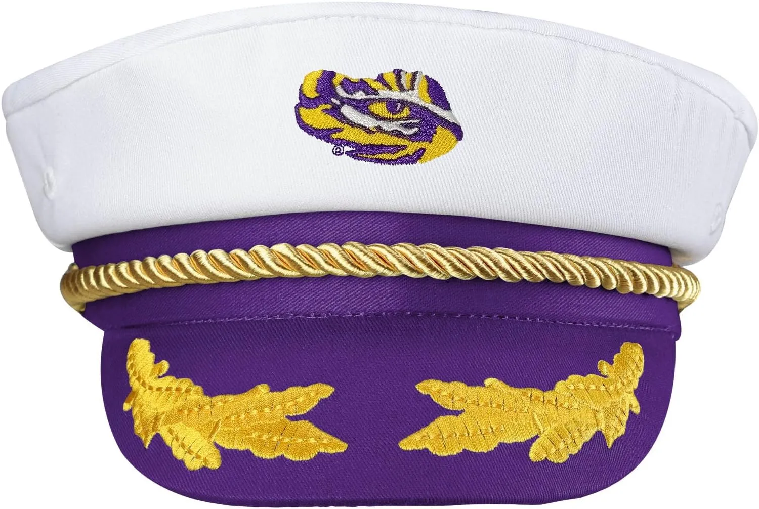 FOCO Men's NCAA College Team Logo Sailing Yacht Boat Captain's Hat