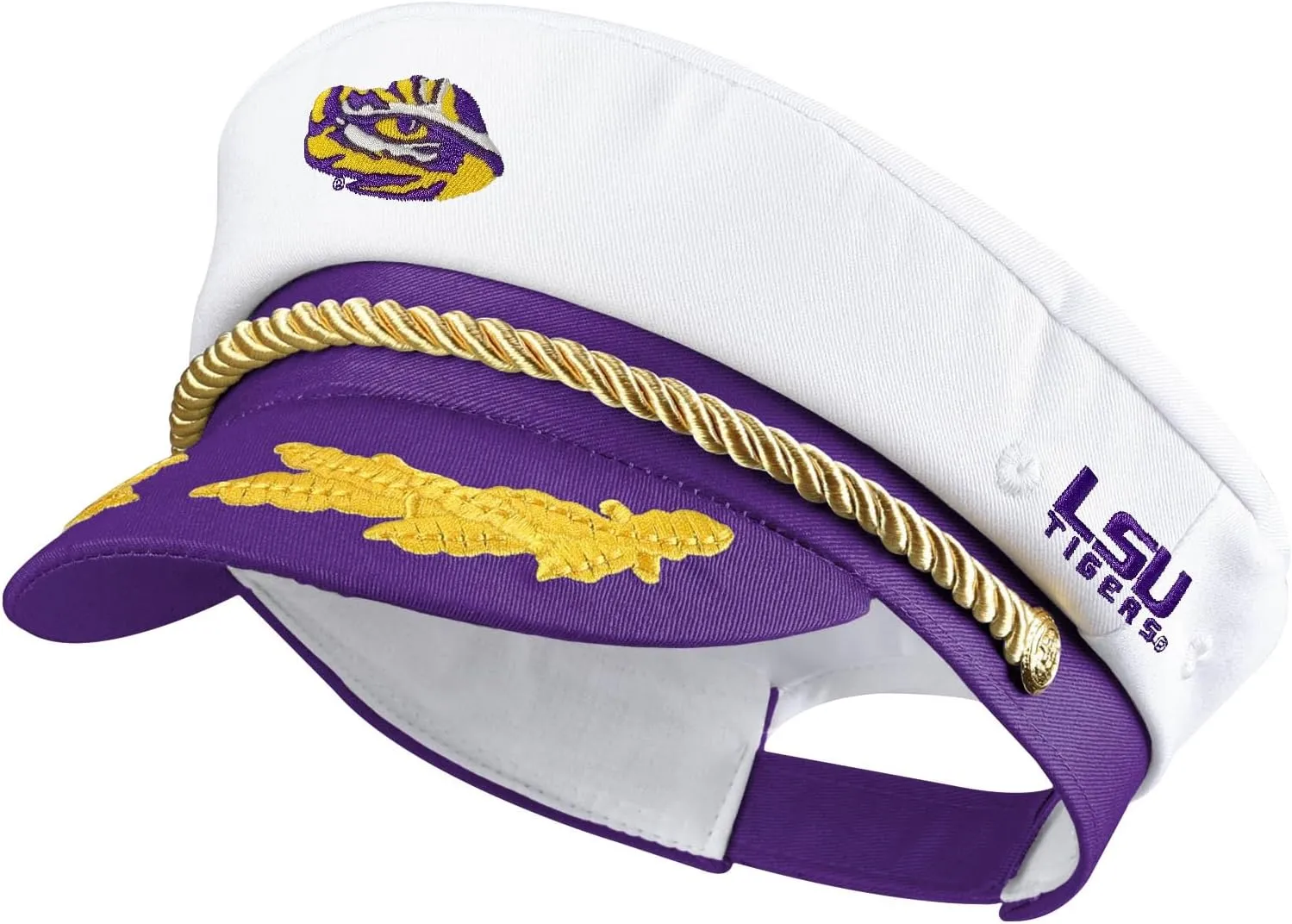 FOCO Men's NCAA College Team Logo Sailing Yacht Boat Captain's Hat