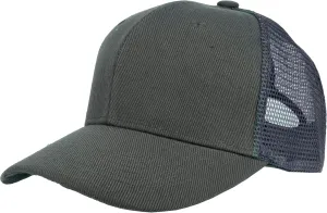 Gelante Mesh Trucker Baseball Cap Snapback Hat Structured Front Panel