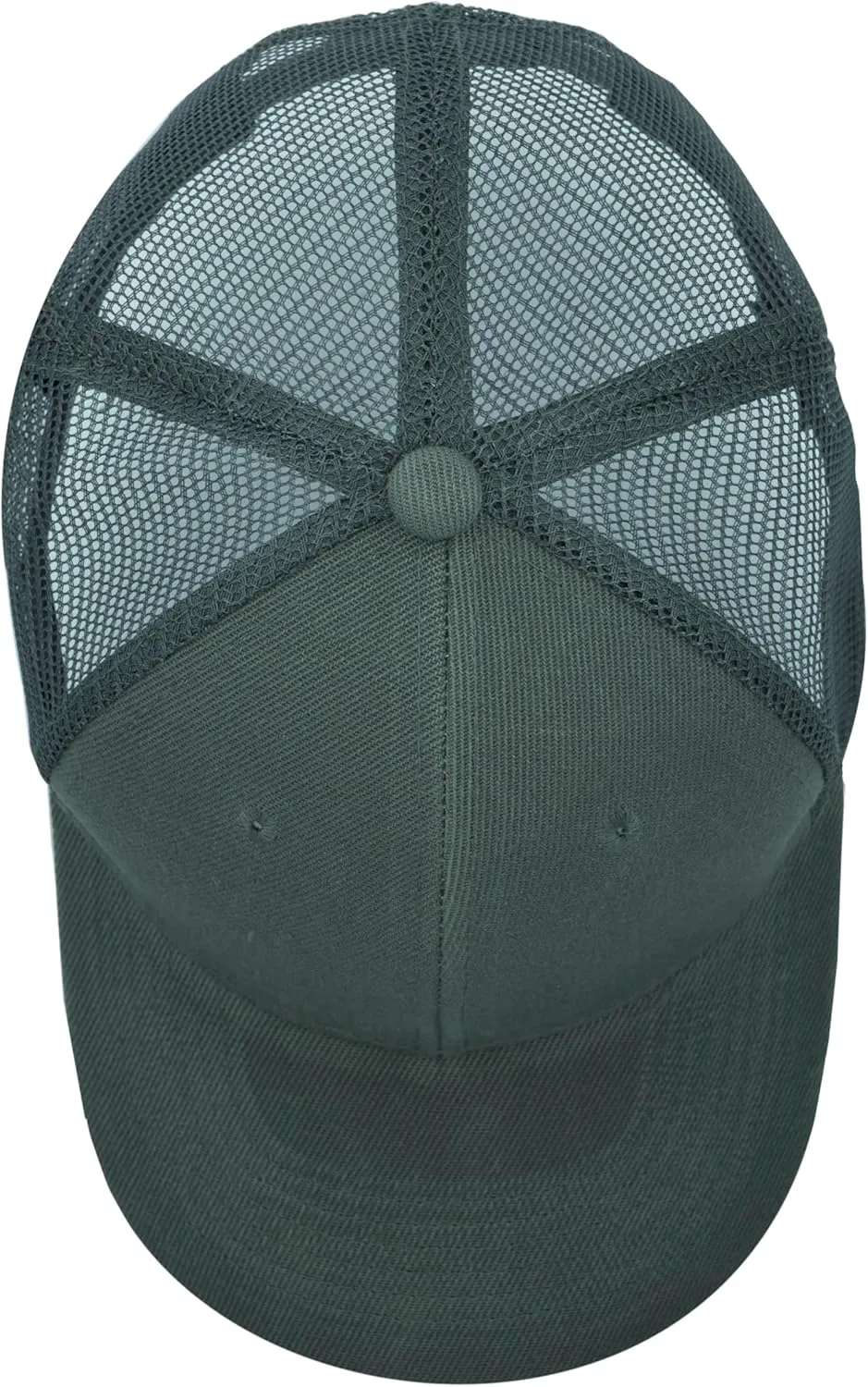 Gelante Mesh Trucker Baseball Cap Snapback Hat Structured Front Panel