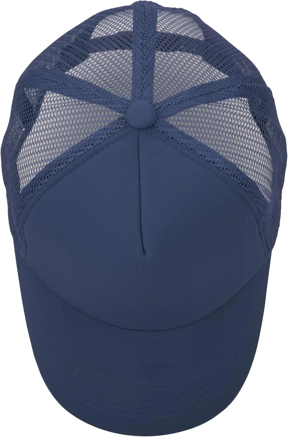 Gelante Polyester Foam Front, Mesh Back 5 Panel Sublimation Trucker Baseball Cap Snapback Hat