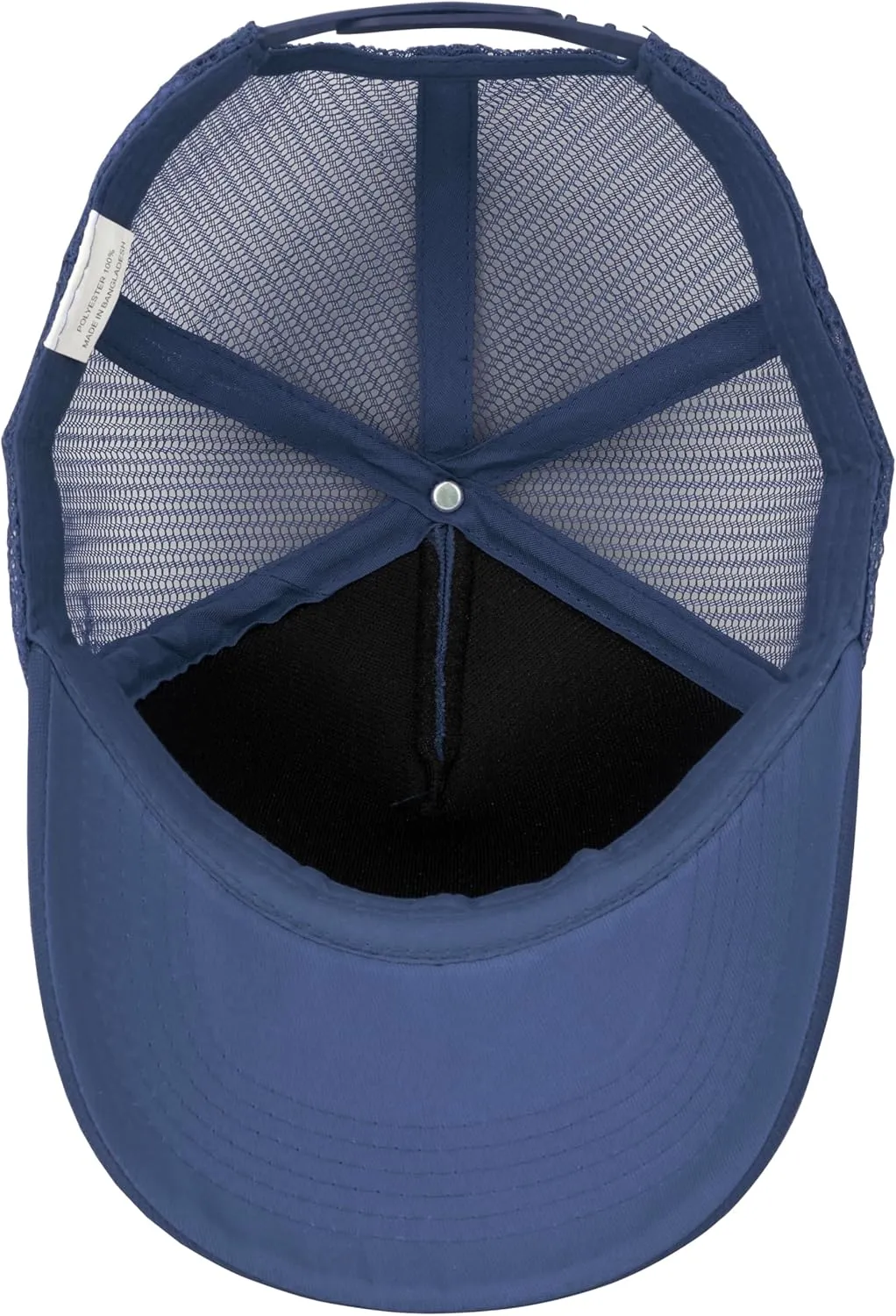 Gelante Polyester Foam Front, Mesh Back 5 Panel Sublimation Trucker Baseball Cap Snapback Hat
