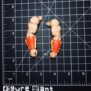 Heavyweight arm with Red and Yellow Cuffs