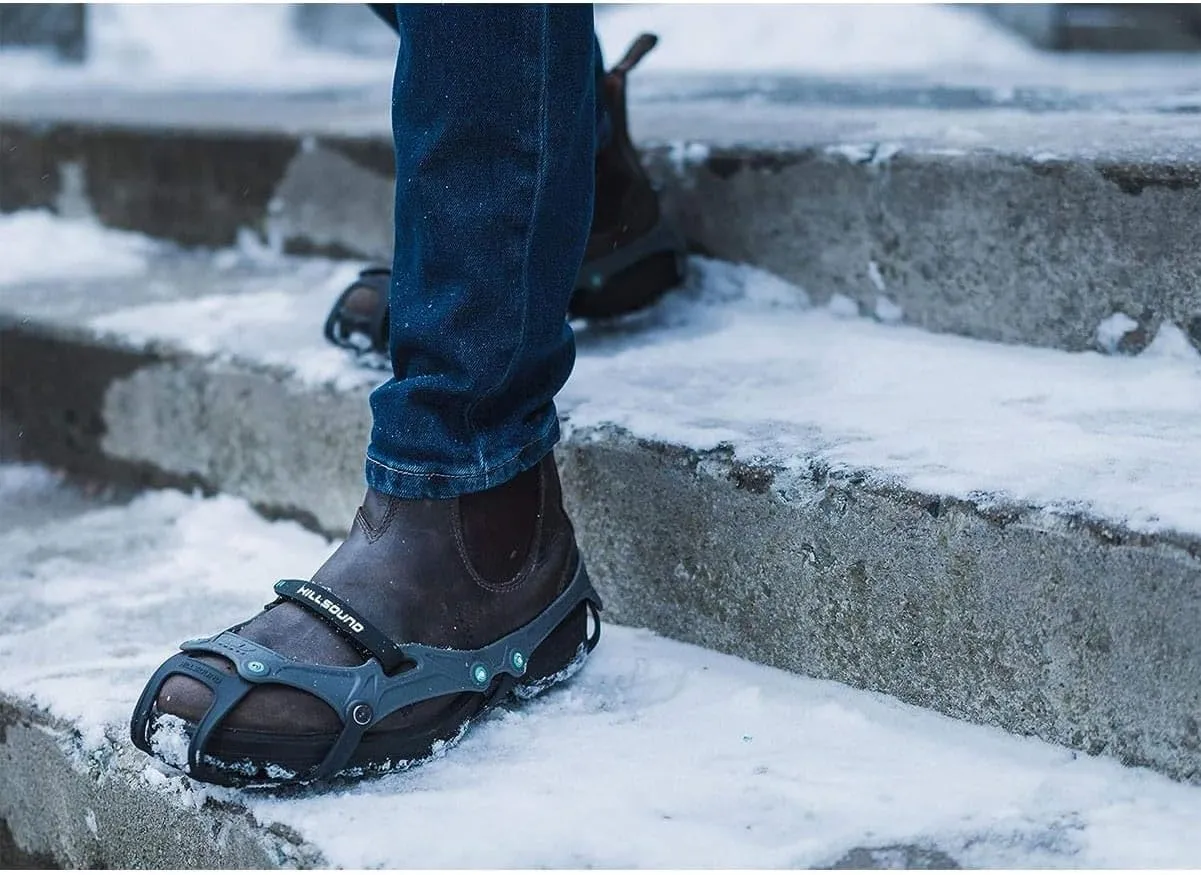 Hillsound FlexSteps Crampon, Lightweight Ice Cleat Traction for Snow & Light Trail Hiking