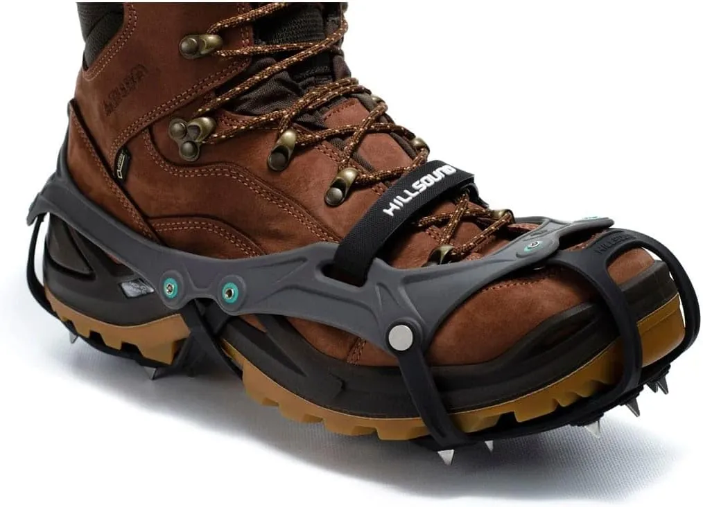 Hillsound FlexSteps Crampon, Lightweight Ice Cleat Traction for Snow & Light Trail Hiking