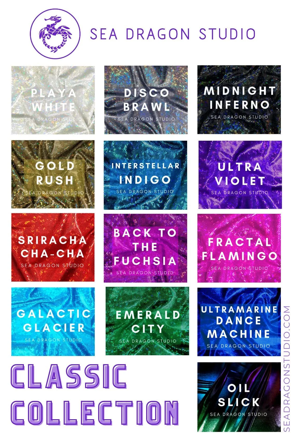 Holographic Knee High Socks | 13 Colors