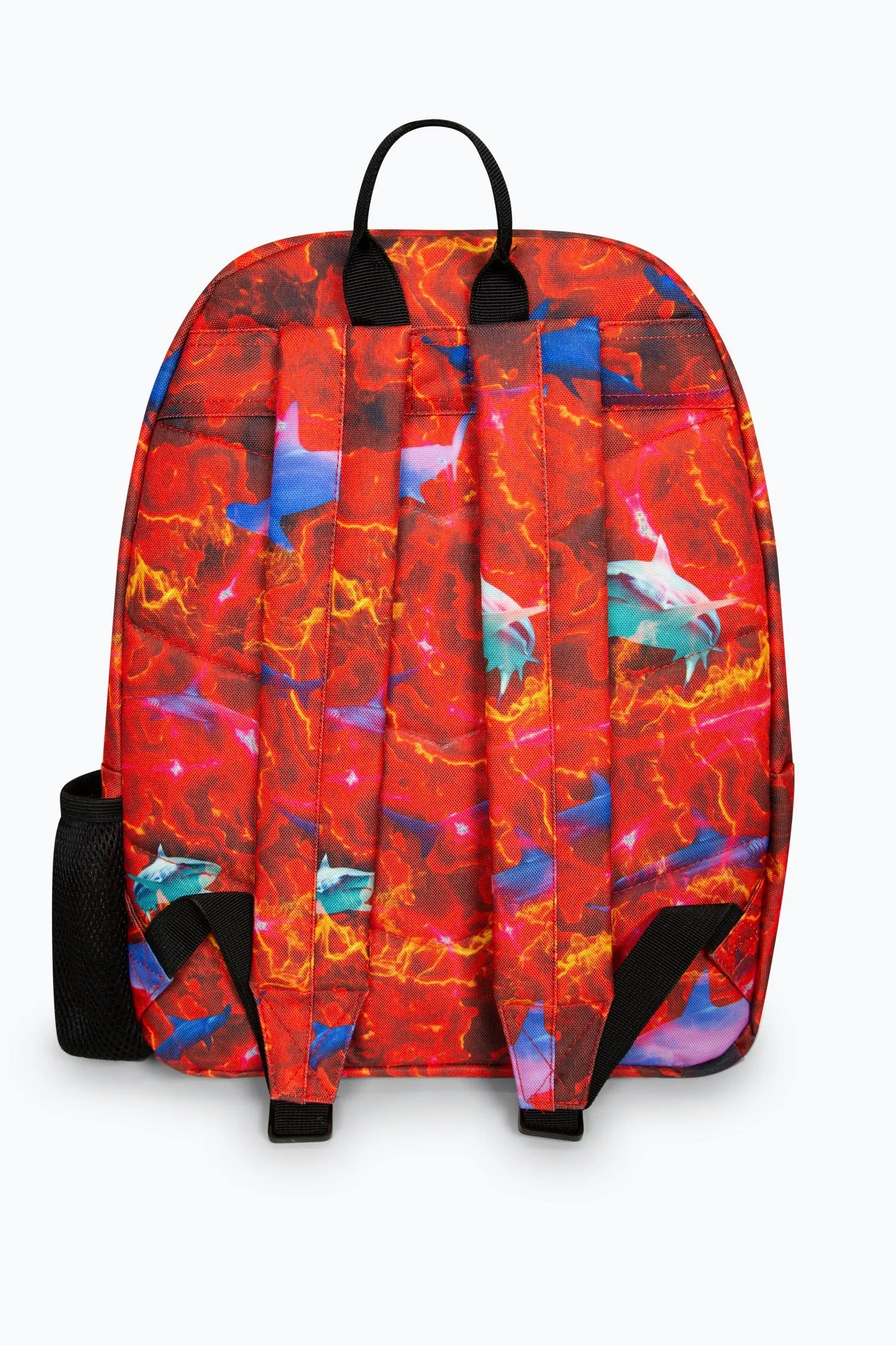 Hype Red Lava Sharks Backpack Xtlr040