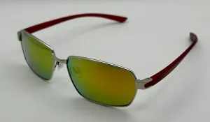 JAY | Silver | Yellow Mirrored Lens