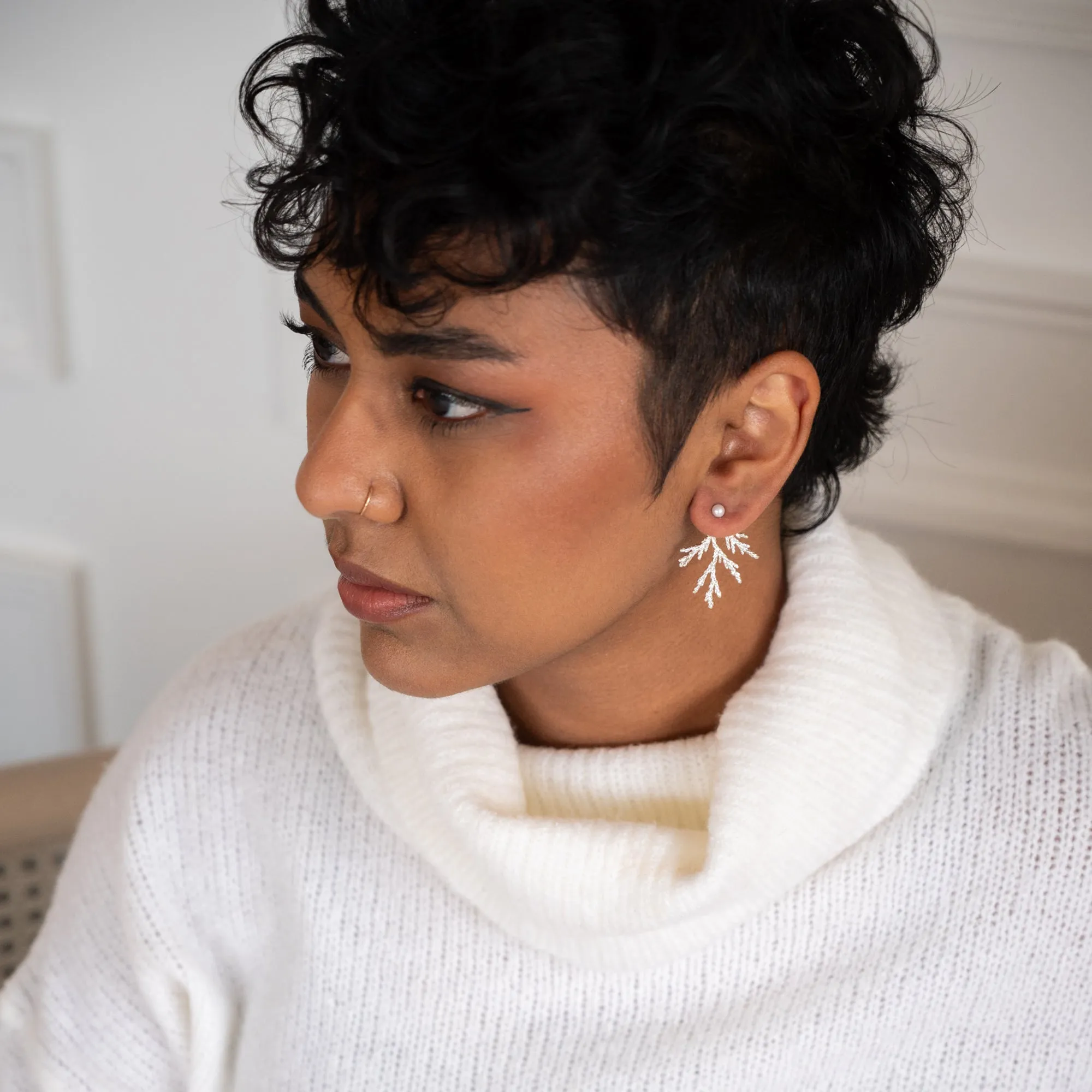 Juniper & Pearl Ear Jackets