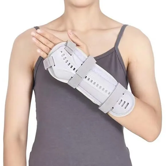 Kids Wrist Brace with Arm Sling Adult Wrist Support Brace Belt Youth Hand Immobilizer Children Night Support to Aid Sprains Strains Tendonitis Carpal Tunnel (Right hand, Large)