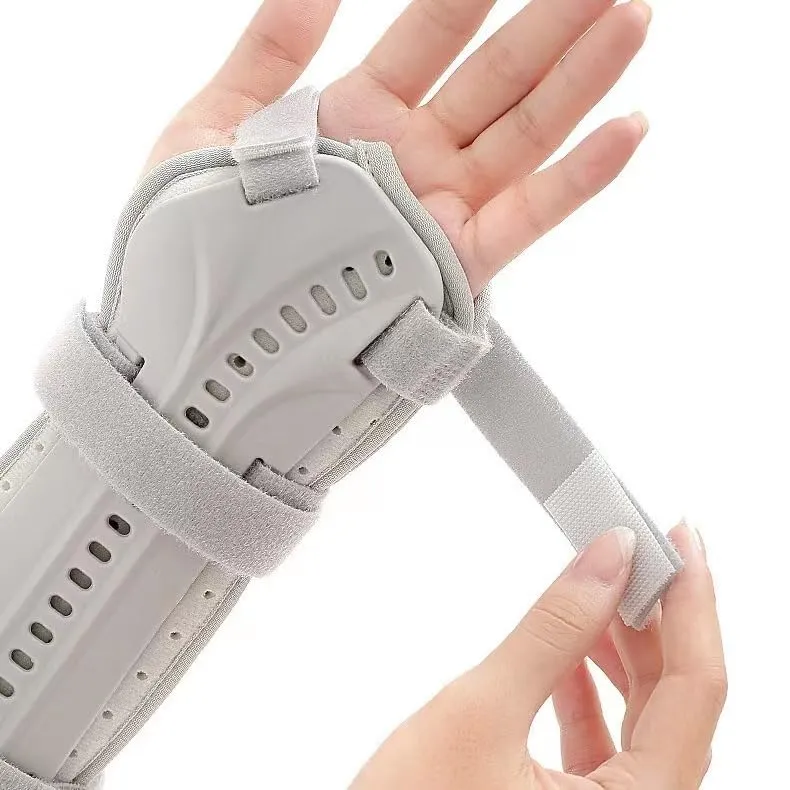 Kids Wrist Brace with Arm Sling Adult Wrist Support Brace Belt Youth Hand Immobilizer Children Night Support to Aid Sprains Strains Tendonitis Carpal Tunnel (Right hand, Large)