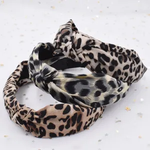 Leopard Pattern Hair Band Snake Animal Print