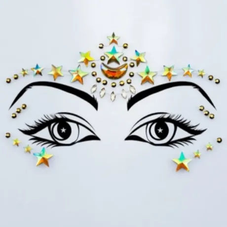Lunautics Cosmic Crystal Face Jewels