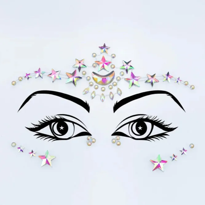 Lunautics Cosmic Crystal Face Jewels