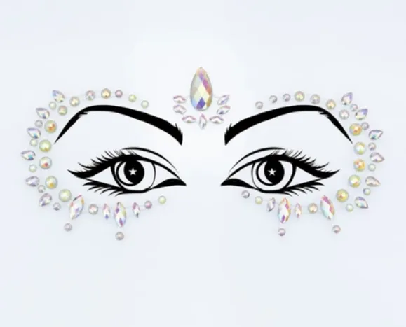 Lunautics Cosmic Crystal Face Jewels