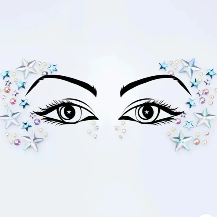 Lunautics Cosmic Crystal Face Jewels