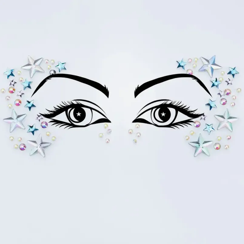 Lunautics Cosmic Crystal Face Jewels