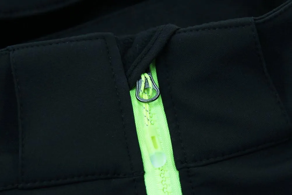 M2C Boys Girls Hooded Windbreaker Fleece Lined Softshell Jacket